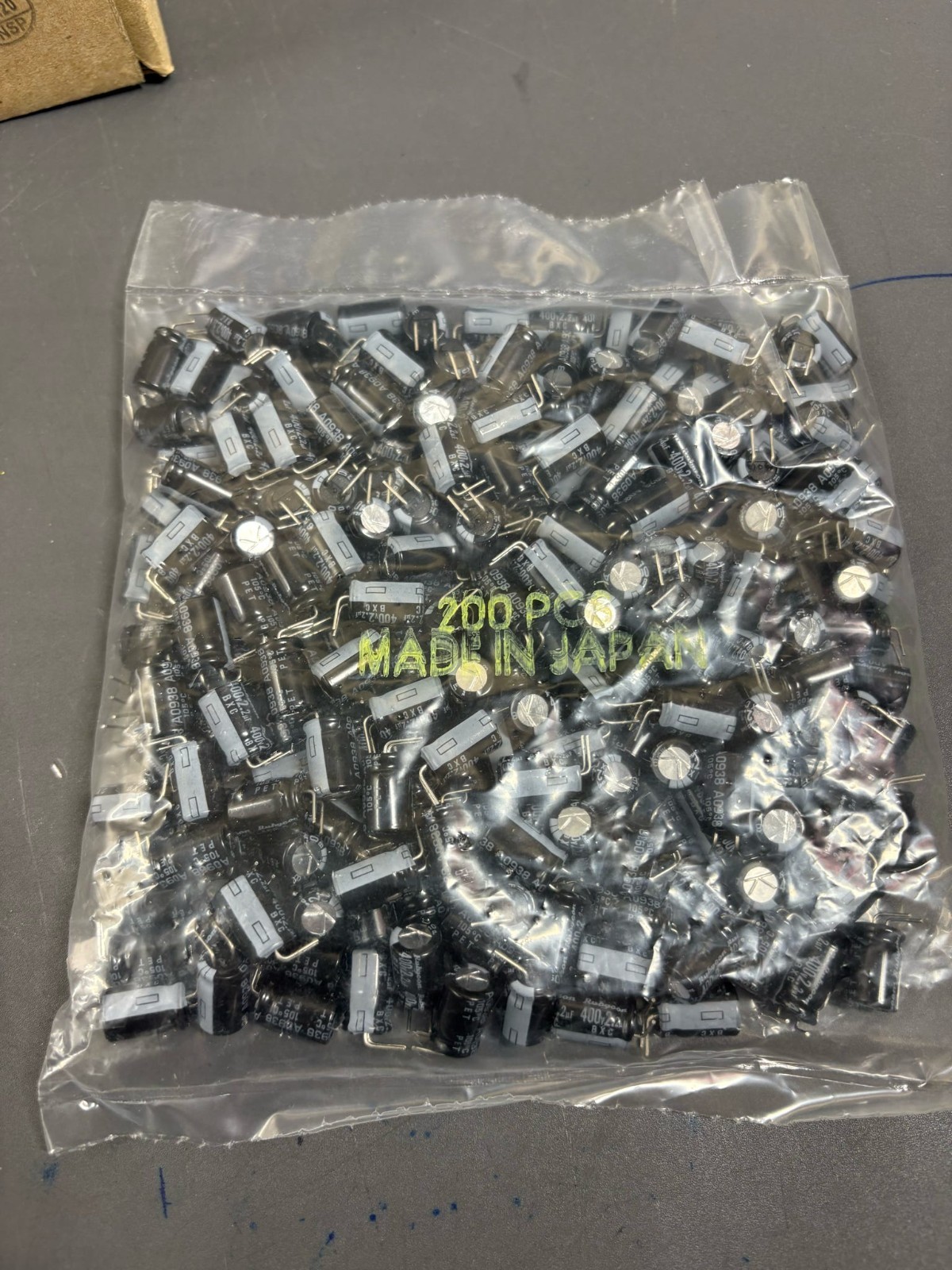200 PCS Rubycon 2.2uF 400V Radial Electrolytic Capacitors BXC Series 105°C Japan