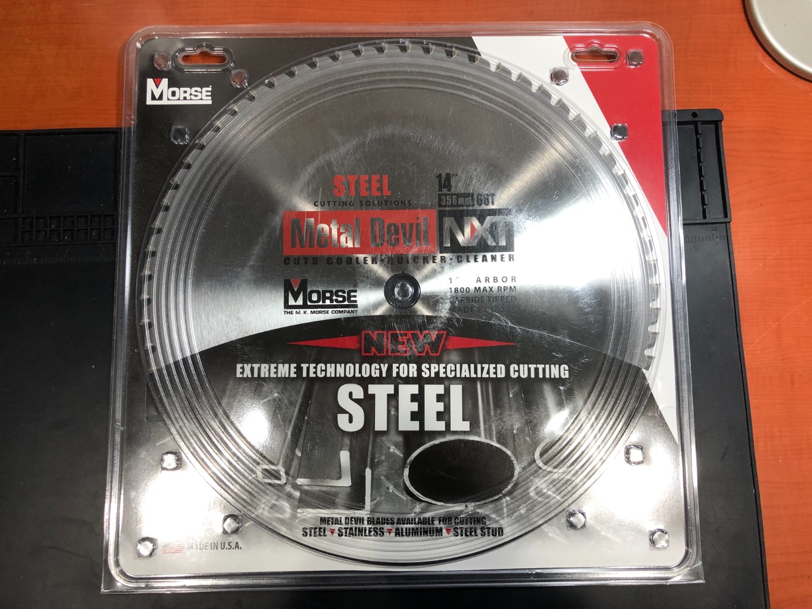MK Morse 101318 Metal Devil NXT Circular Saw Blade 14-inch 66 Teeth NEW