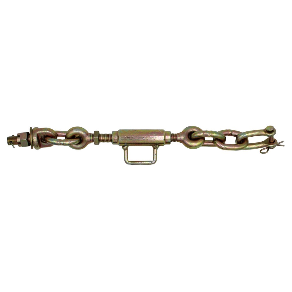 Universal Fit Turnbuckle 3 Point Hitch Sway Check Chain Stabilizer 11.75-13.50