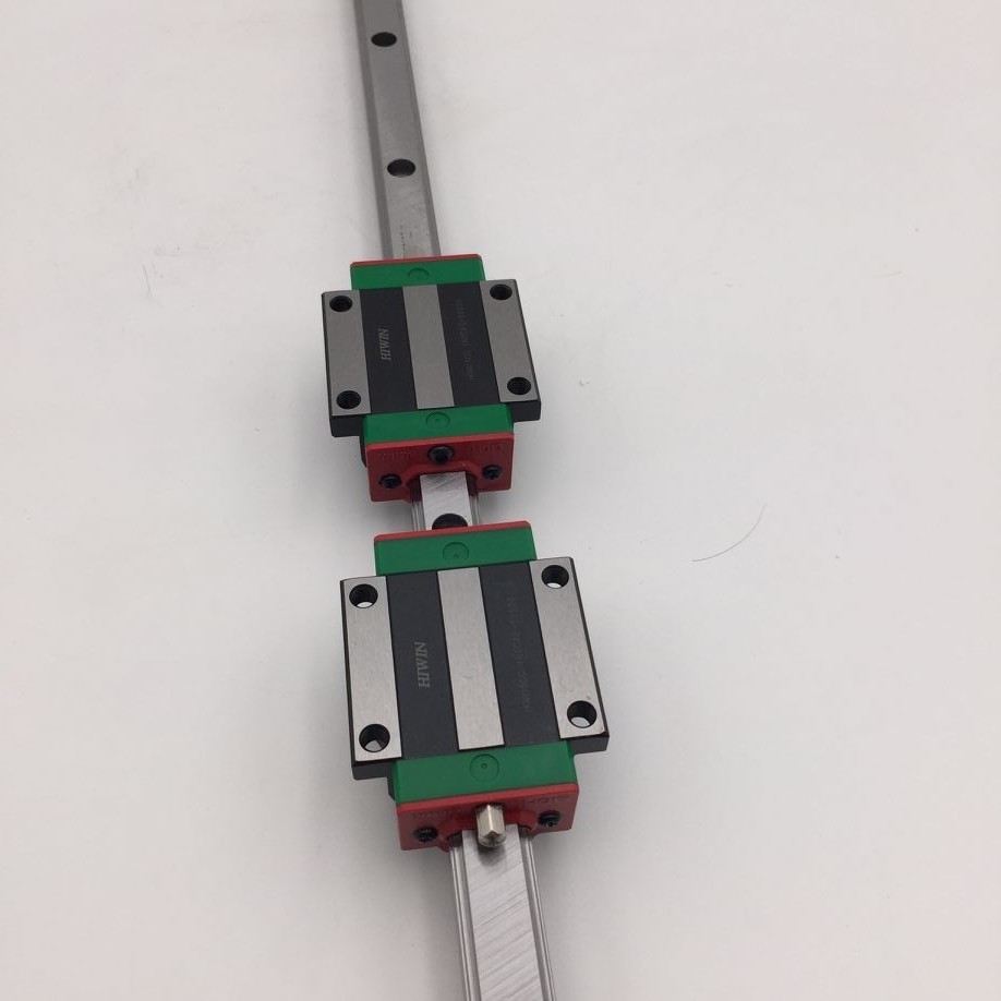 HGR25 Linear Rail Guide 1000mm & 2pc HGW25CC Rail Block CNC Kit Original HIWIN