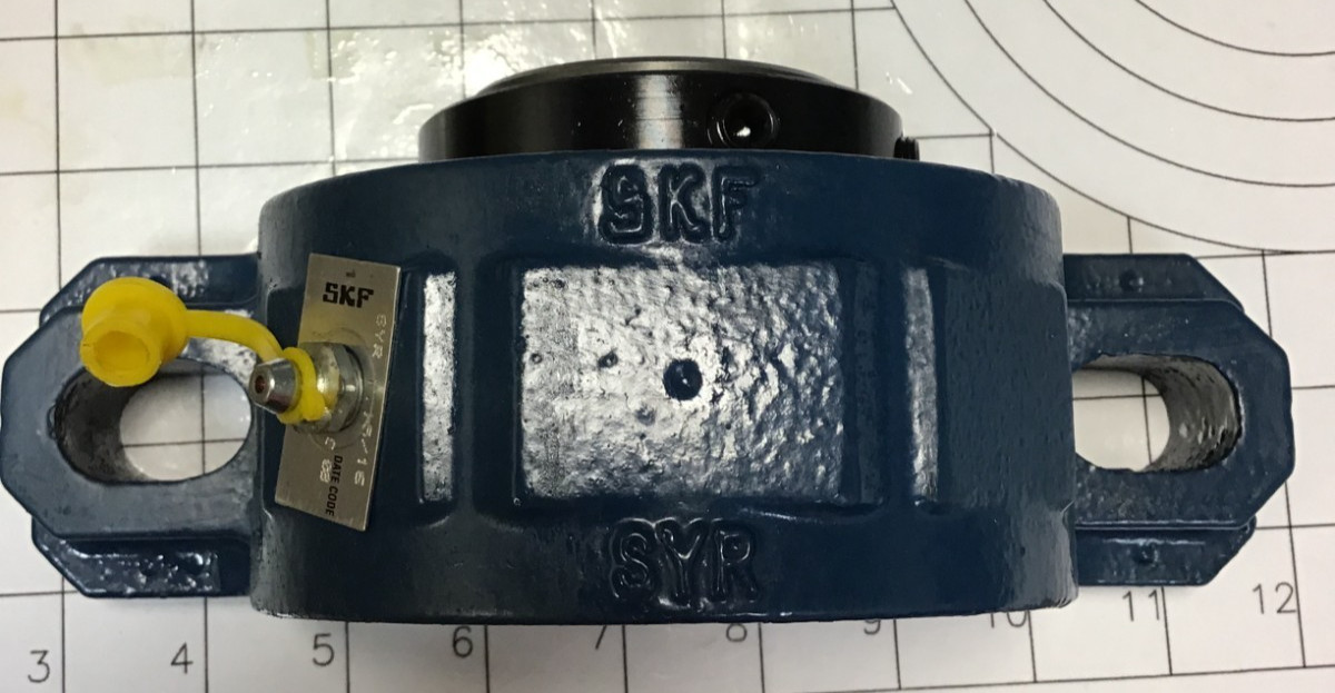 SKF SYR 1-15/16 1.937″ ID, 2-BOLT PILLOW BLOCK BEARING, 6.250″ BHC, 2.250″ CT.HT