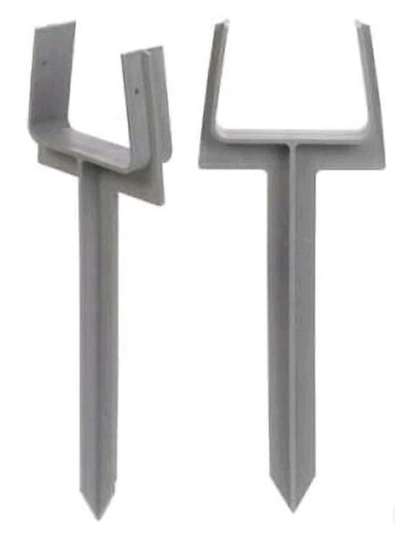 AMERIMAX HOME PRODUCTS 85210 Downspout Anchor, 2-Pack, NEW FREE SHIPPING