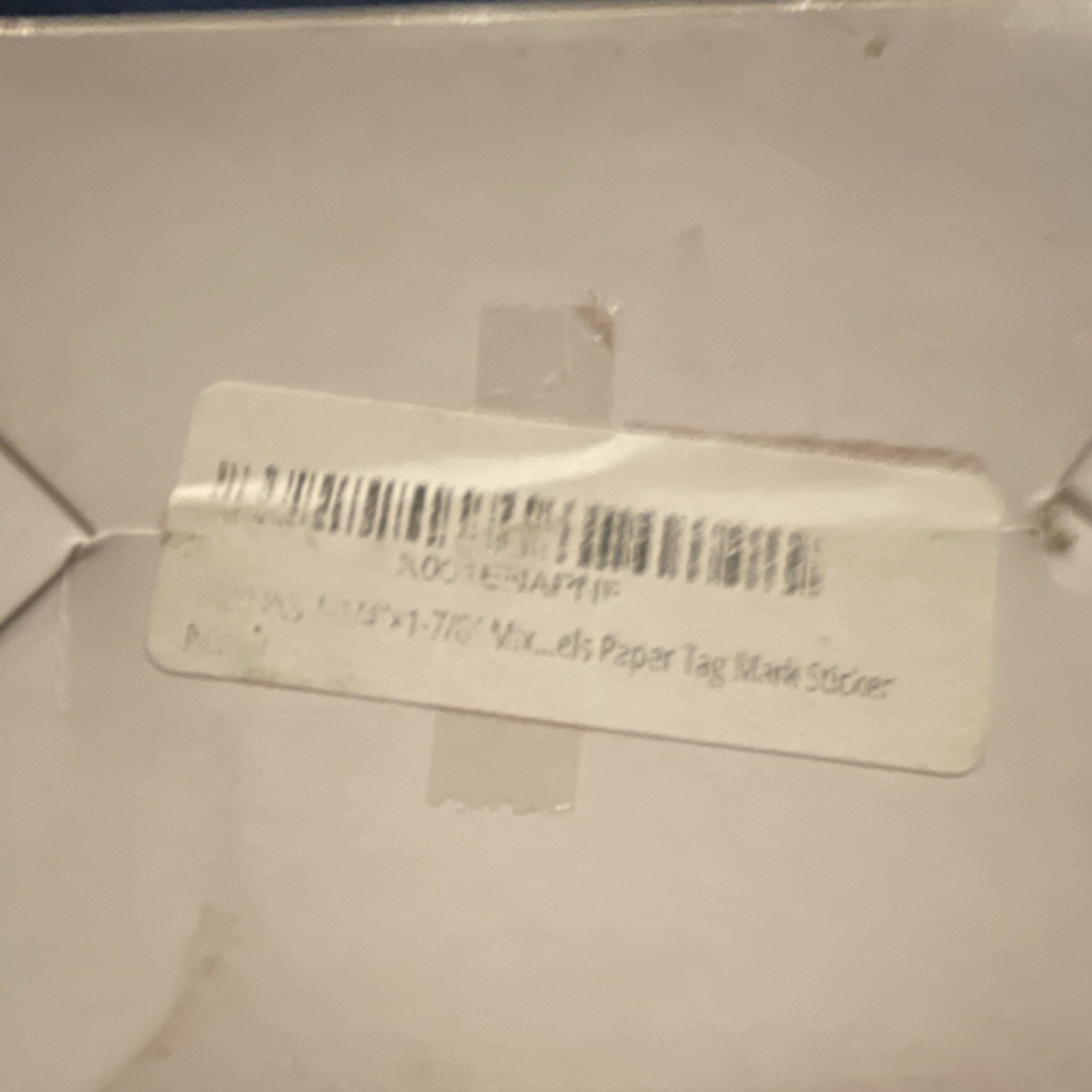 Assorted Color Paper Detachable Garment Price Tags Rectangle 1-1/8 x 1-7/8 in