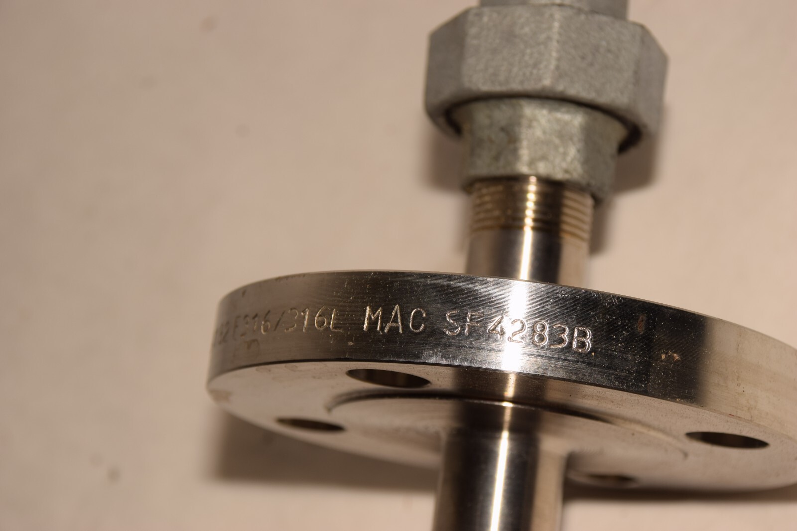 (NEW) MAC SF4283B , 316/316L Stem HT-AWE070303 Thermocouple Temperature Sensor