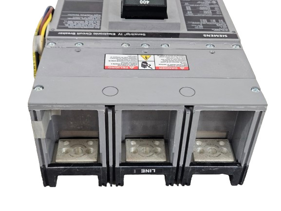 Siemens SHJD6A400LSI 400A LSI 65kAIC @ 480V 3-Pole Circuit Breaker