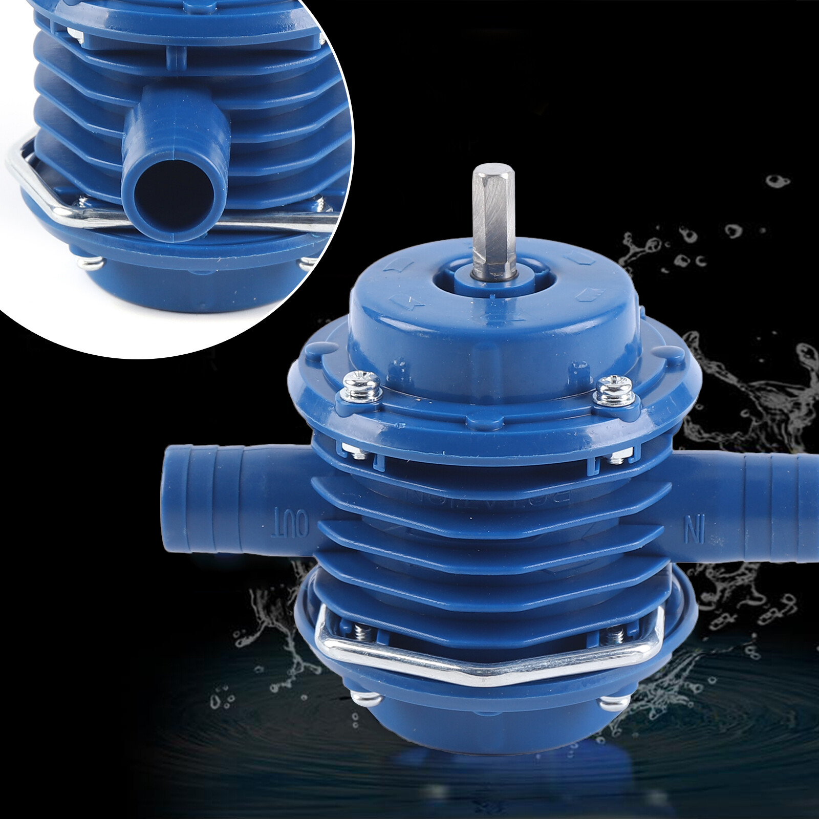 Hand Drill Mini Electric Drill Pump Portable Mini Self-priming Powered Pump