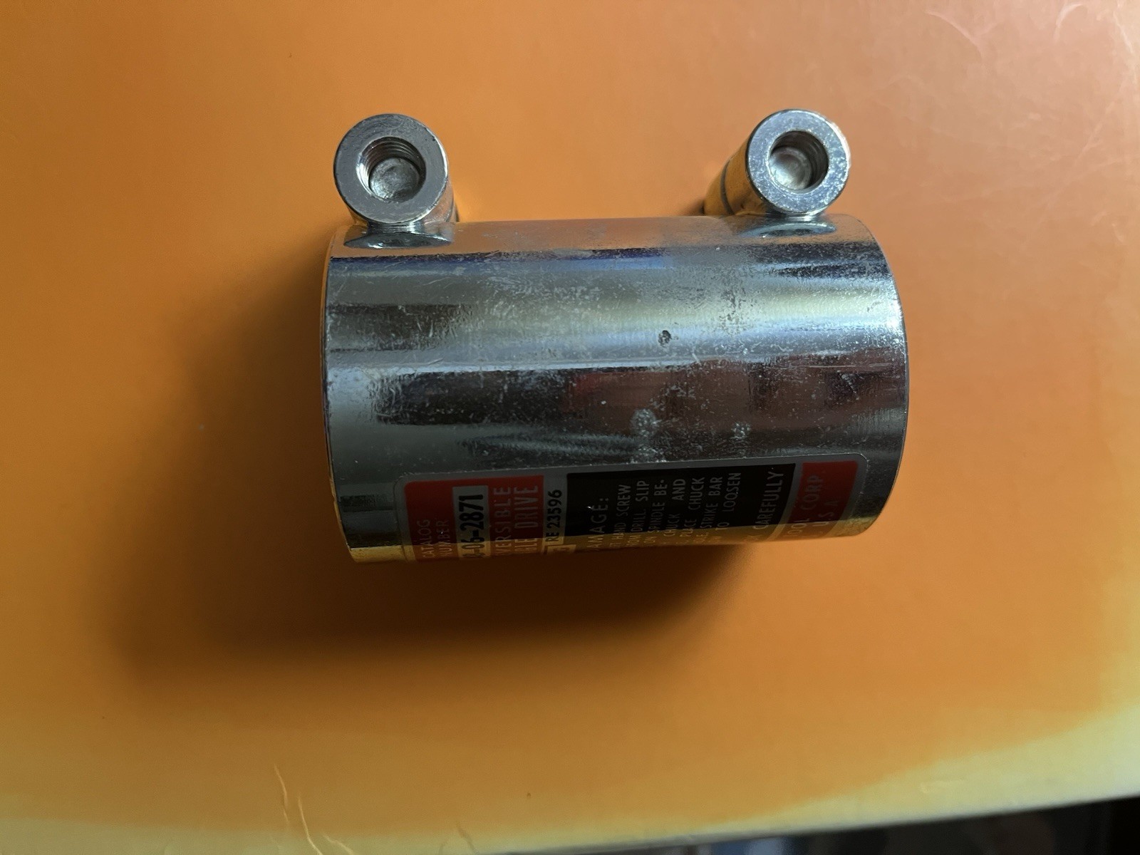 Milwaukee Right Angle Drive Unit #48-06-2871 USA Milwaukee Electric Tool Corp.