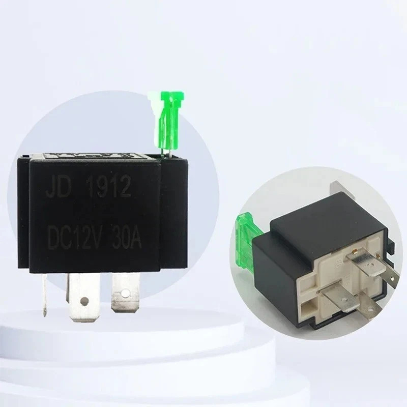 High Quality 12V DC 4 Pin Car Automotive Fused Relay 30A Normally Open Relais