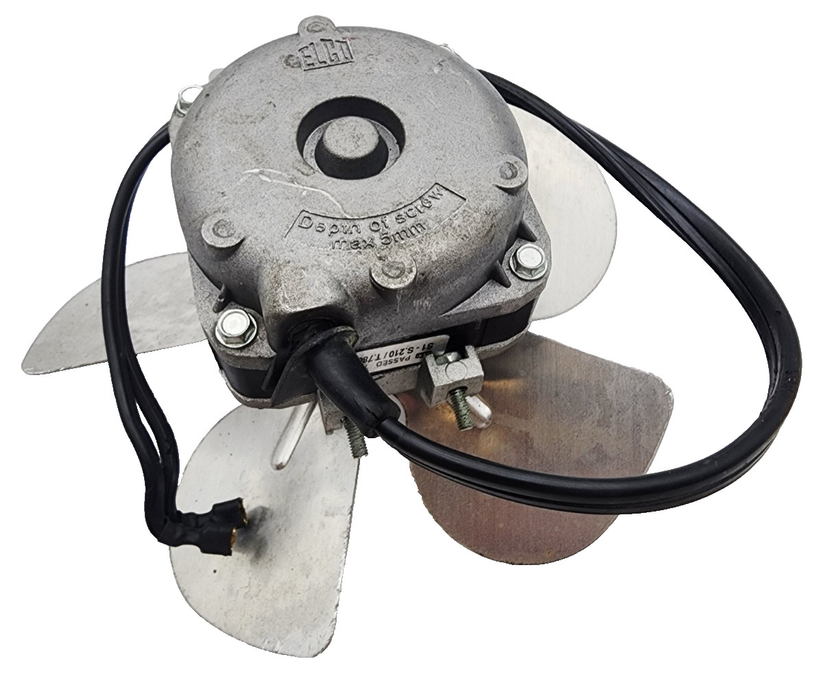 Elco Nu9-20-2 Condenser Evaporator Fan Motor 9 Watt 115 Volt 1550 RPM