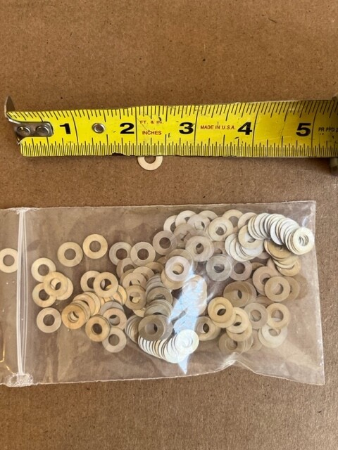 AN960PD10L, WASHER, AIRCRAFT, FLAT, ROUND, ALUMINUM, 110 PLUS EACH, NEW