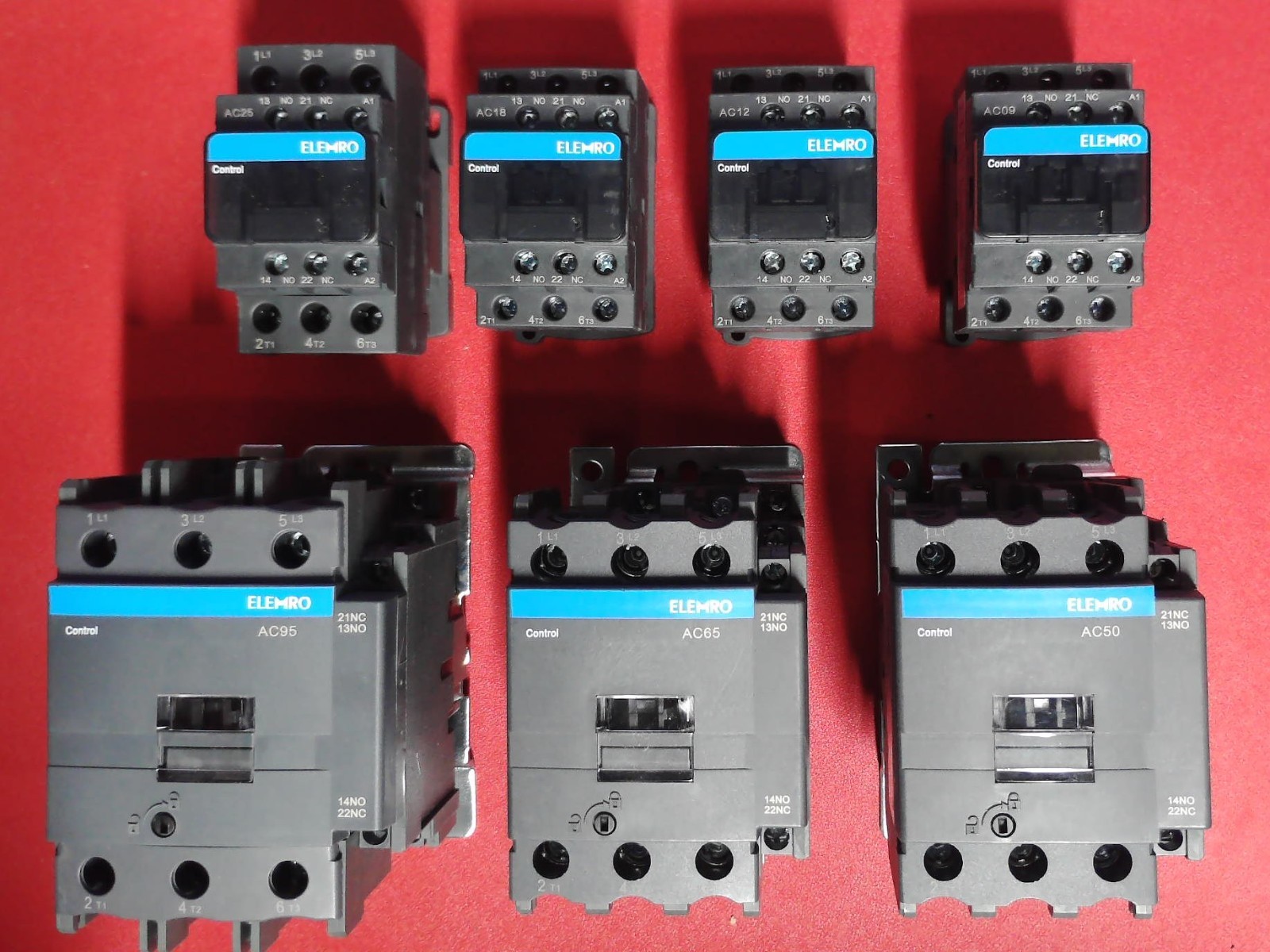NEW AC50-30-11 *200-240V Contactor 50A 22KW/400V Elemro Schutz 3‑pole