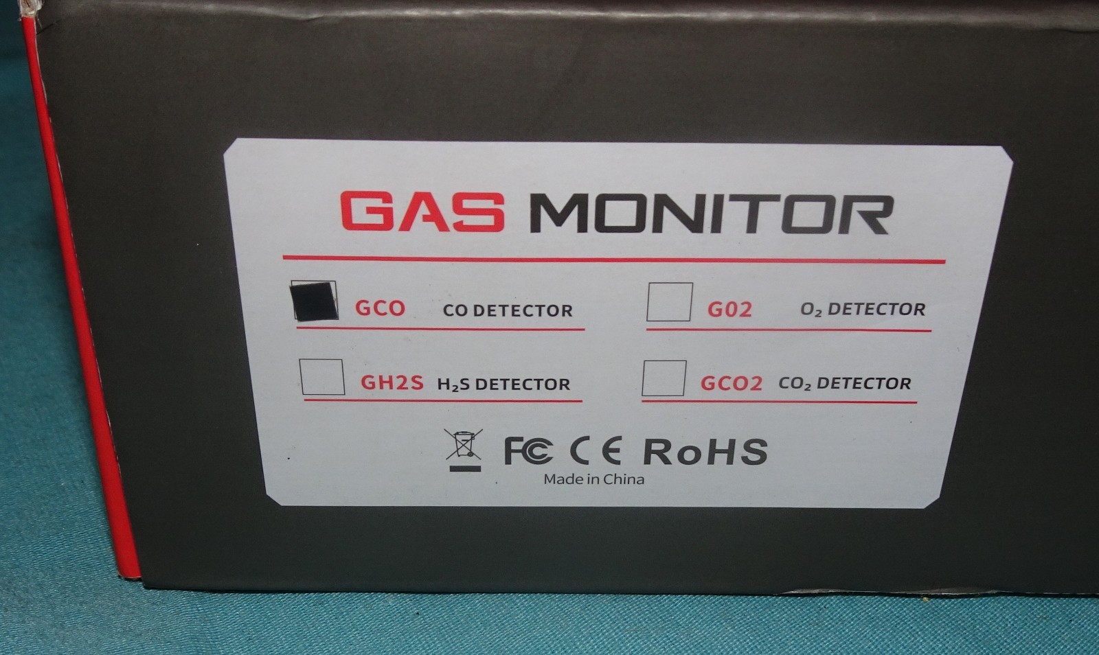 BRAND NEW = GOYOJO GAS DETECTOR MONITOR = GCO CO DETECTOR
