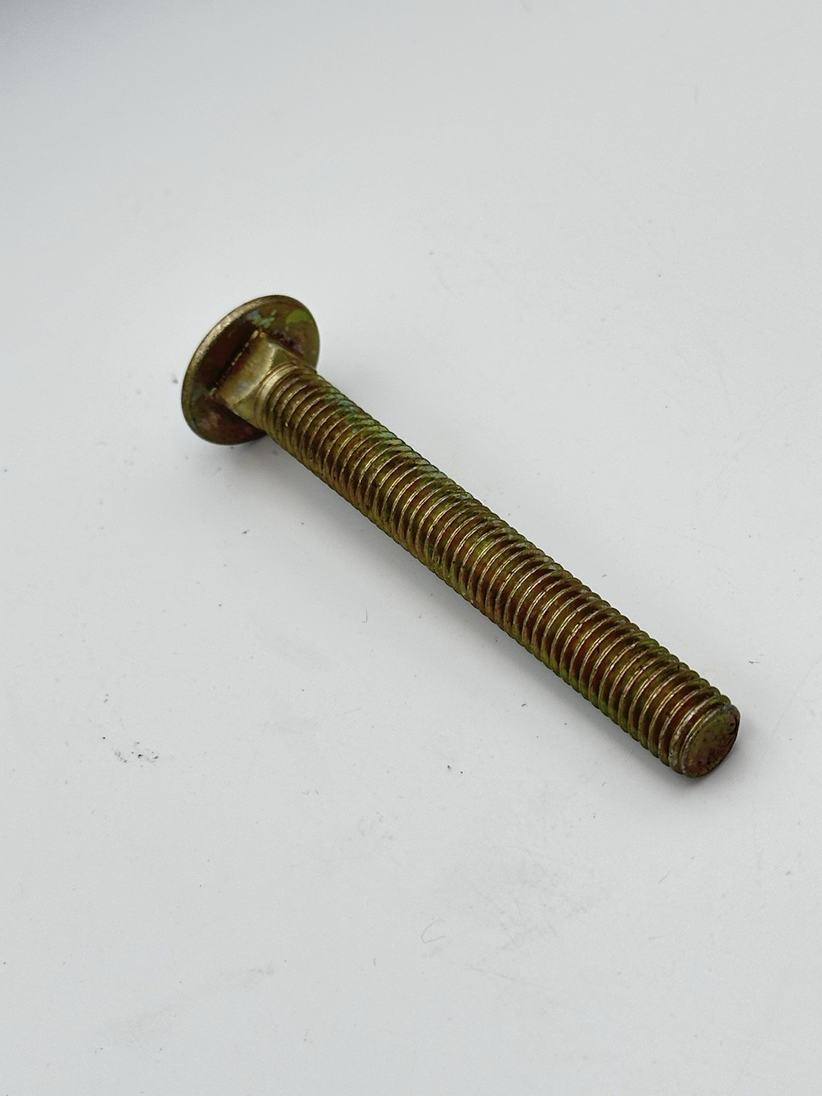Qty 25 1/2”-13 x 4” Coarse Grade #8 Carriage Bolt Alloy Steel Yellow Zinc Plated