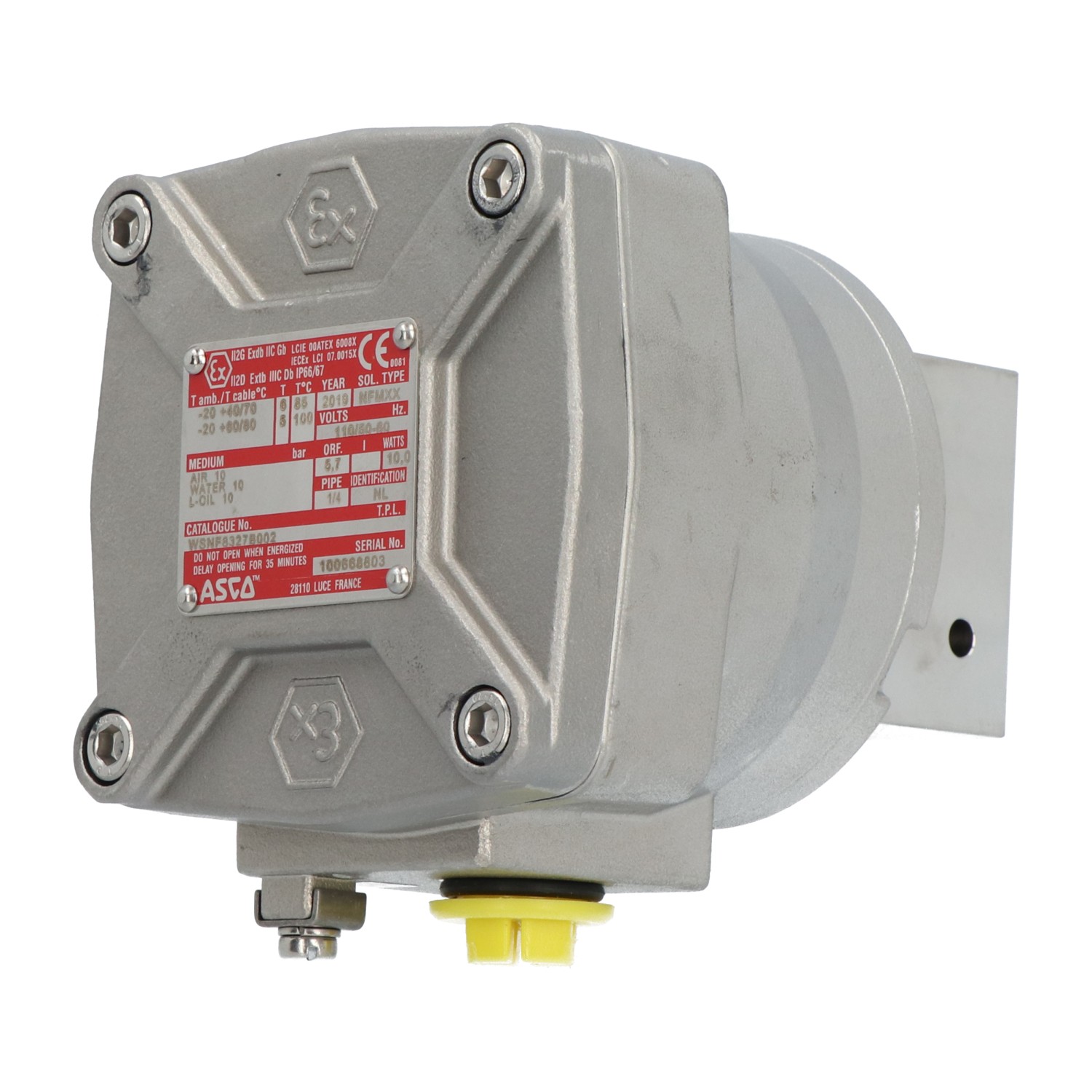 Asco WSNF8327B002 Solenoid Valve New NFP