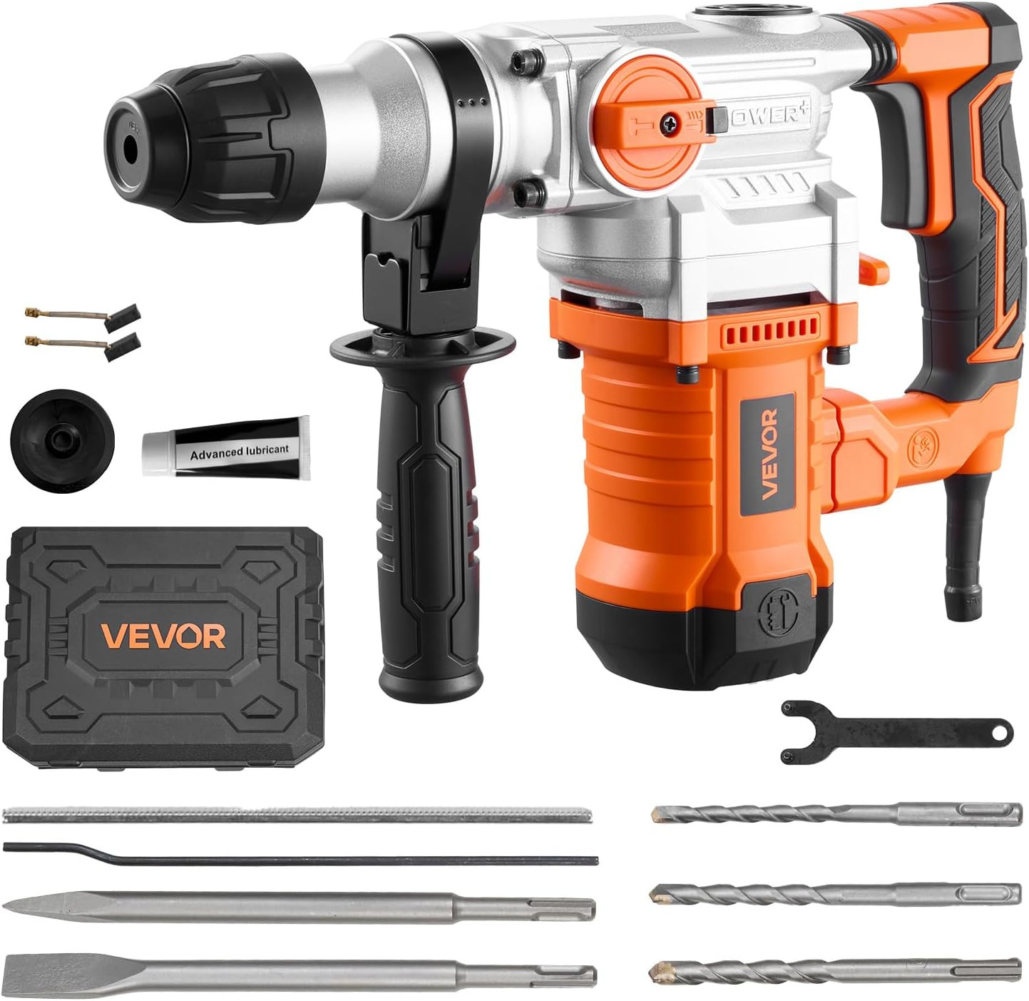 Rotary Hammer Drill, 1-1/8 in Sds-Plus Electric Corded Heavy Duty Rotary