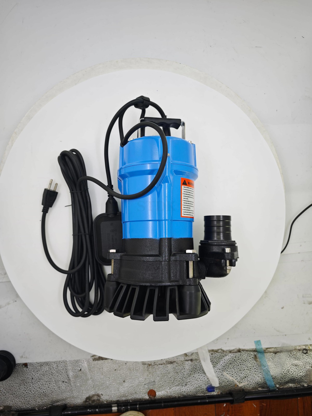 For Tsurumi HS2.4S62 Cast Iron Submersible Trash Water Pump 3000 GPH 1/2 HP 2in