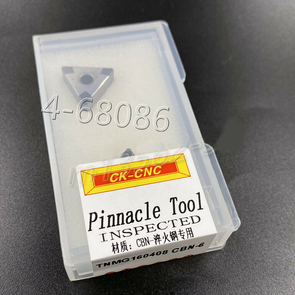 2PC TNMG332 TNMG160408 CBN-6 Hardened steel carbide Insert made of boron nitride