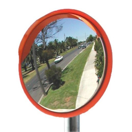 32″ Convex Security Traffic Mirror & Bracket w/Shed~High Visibility~Shatterproof