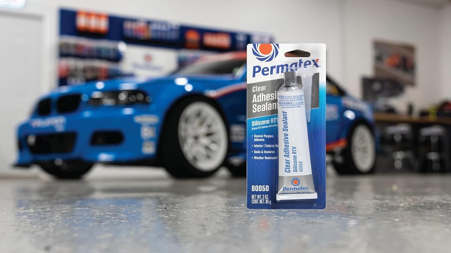 Versatile 3 oz Clear RTV Silicone Sealant – Waterproof for Indoor & Outdoor Use