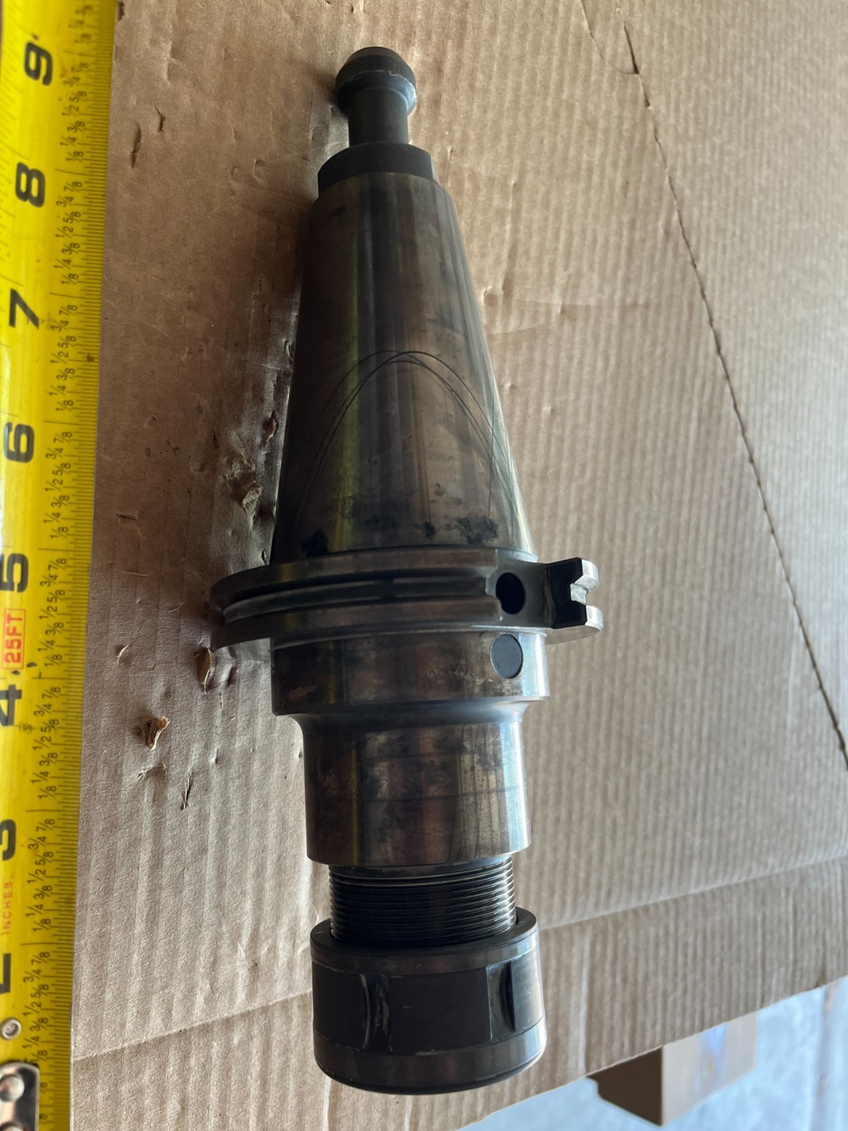 Nikken CAT50 SK25 Slimline Collet Chuck CAT50-SK25-105U – CNC – Item #10 READ!