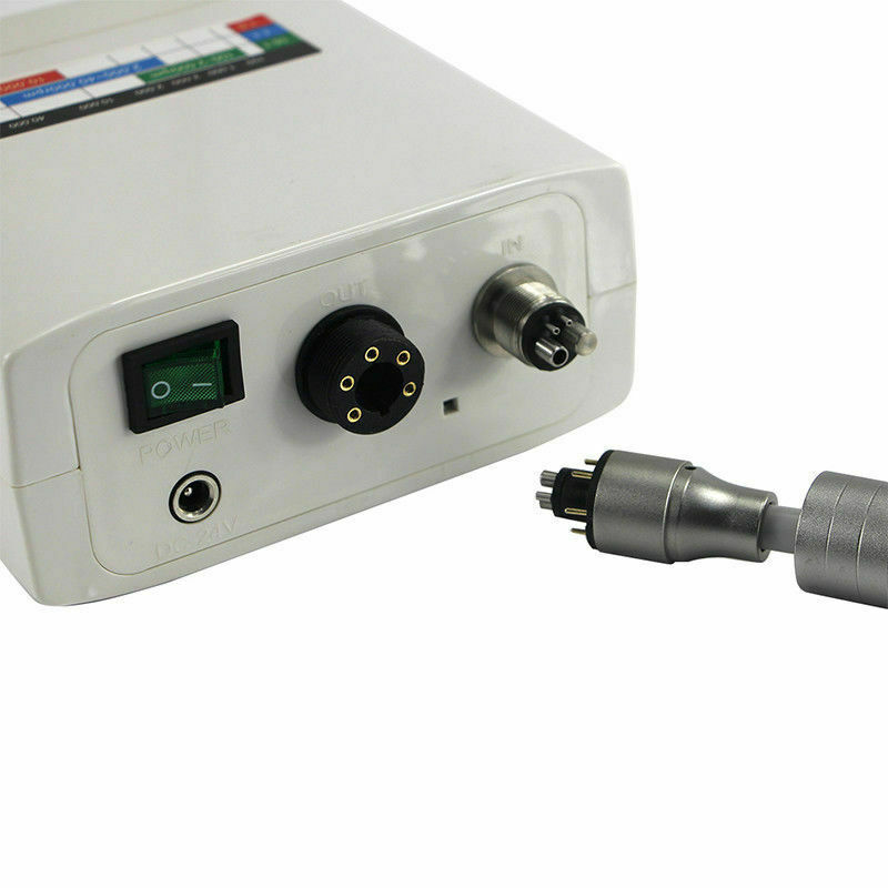 E-TYPE Dental Electric Motor + 1:1 + 1:5 HIgh & Low Speed Handpiece Contra Angle