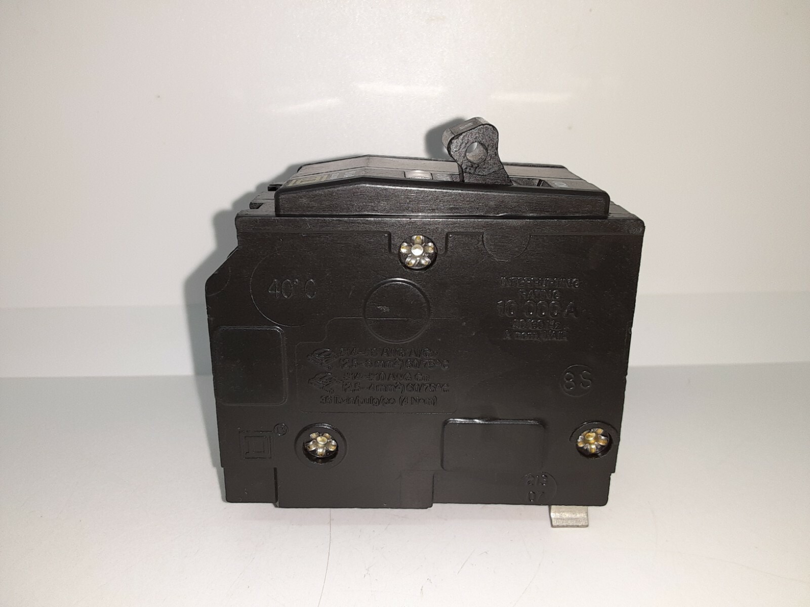 SQUARE D QO230 30 amp 2 pole Type QO Circuit Breaker YELLOW FACE