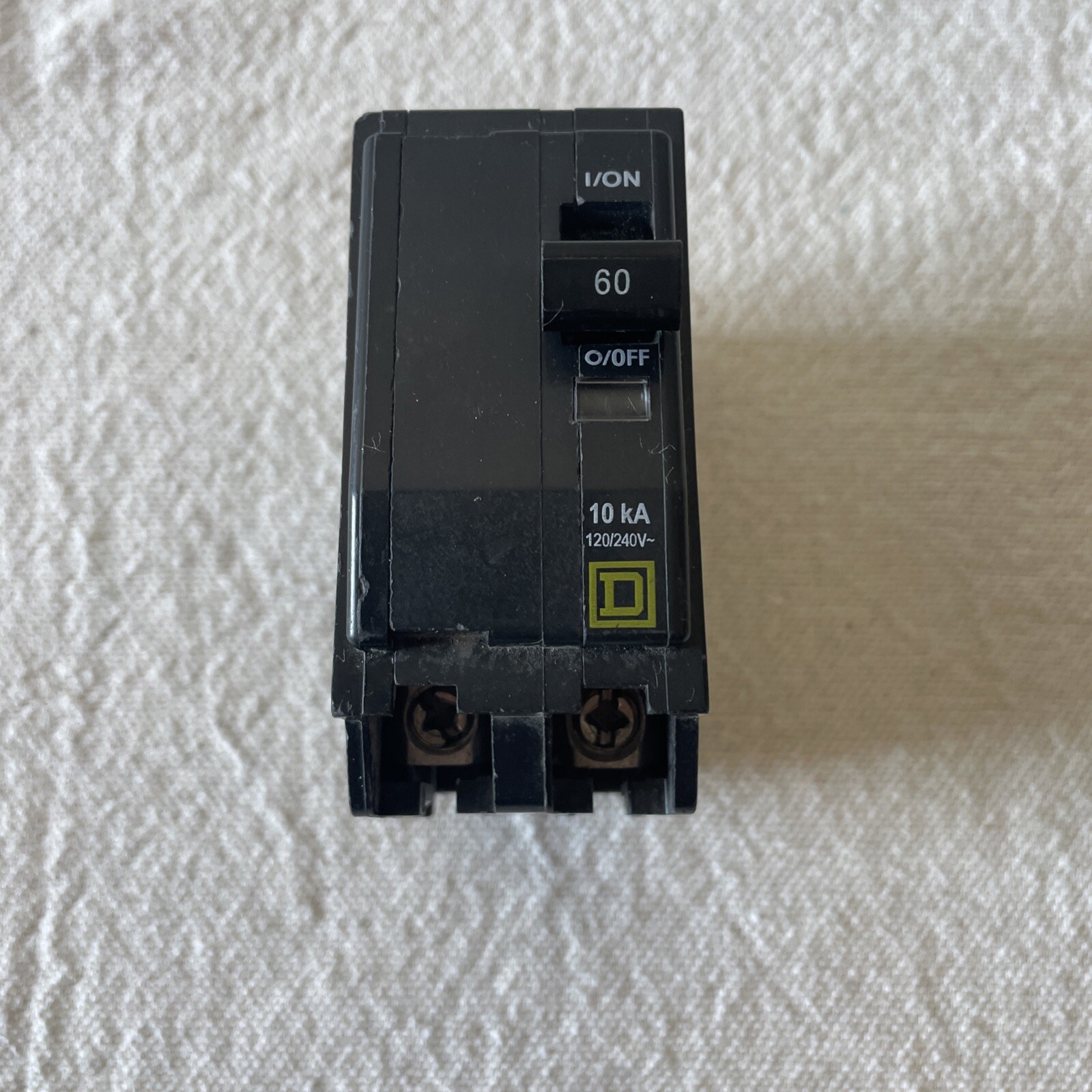 QO260 – Square D Plug-In 240V 60A 2 pole circuit breaker 10kA@240V Factory New