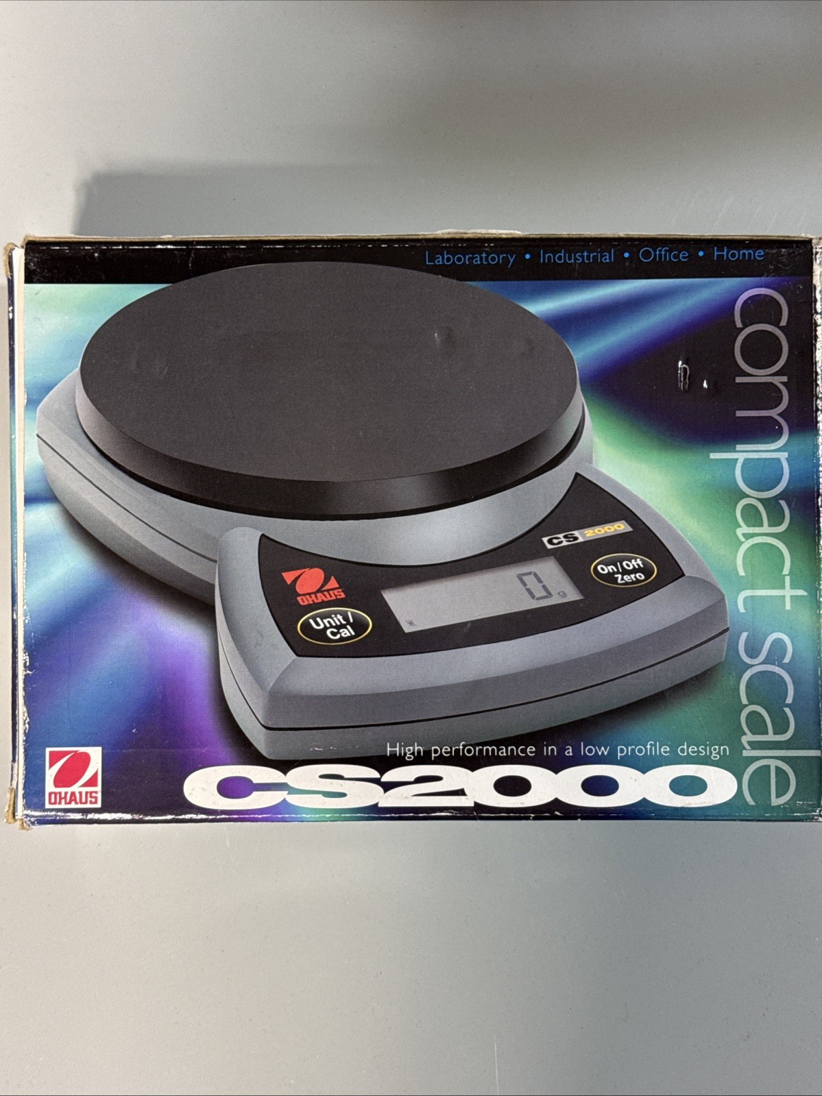 Brand New Ohaus CS-2000 Compact Scale High Performance Low Profile CS2000-0W0