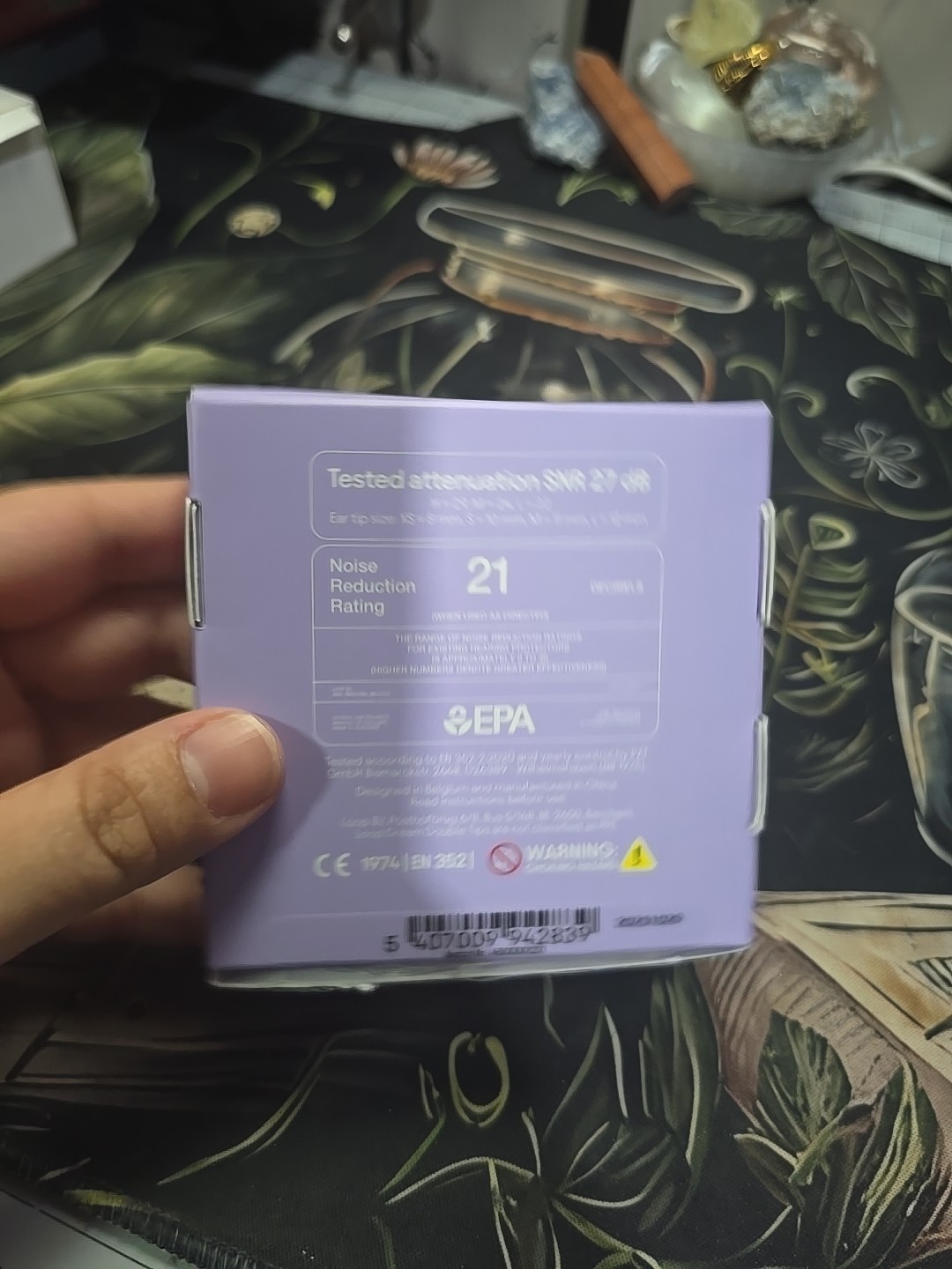 Loop Dream Silicone/Memory Foam Tips Sleeping Comfortable Lilac New with tips