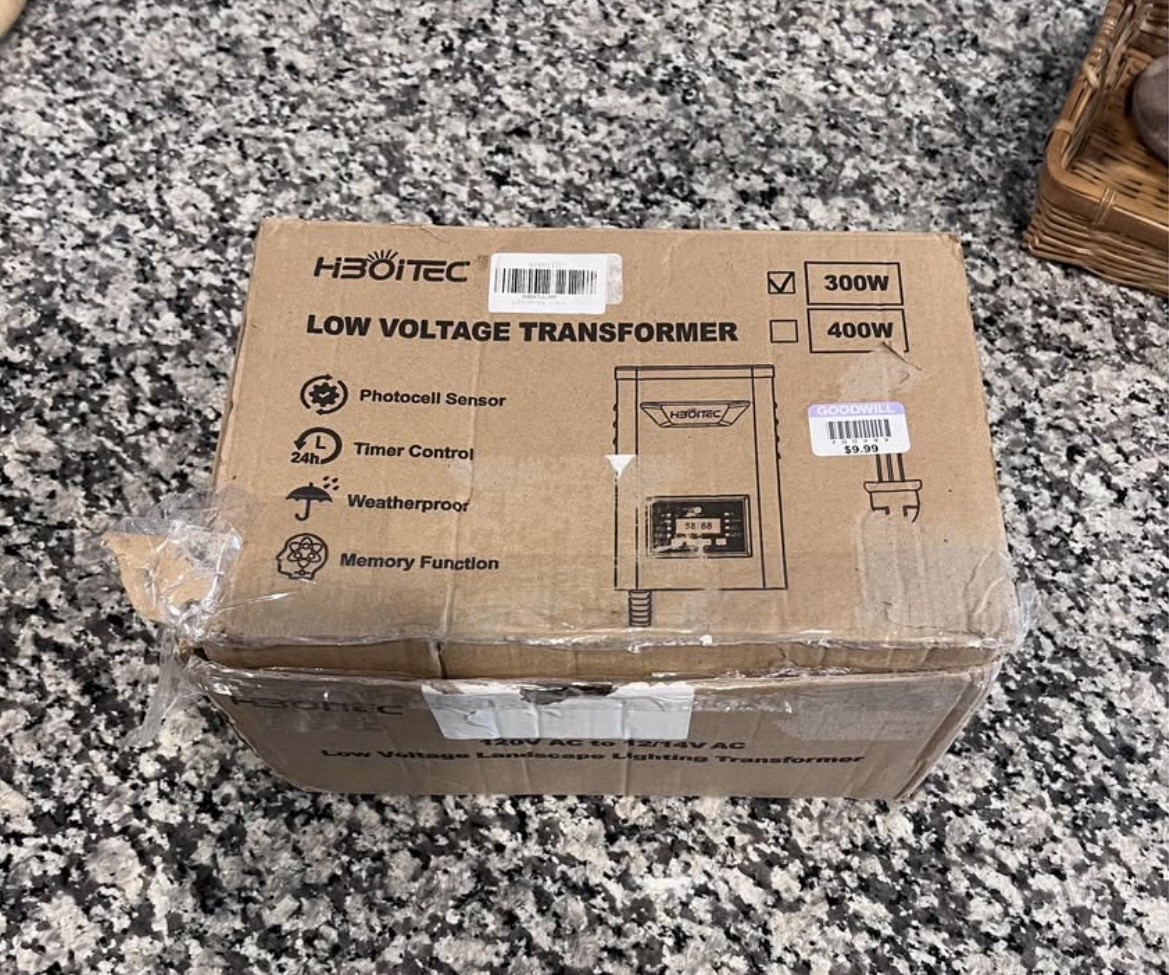 HIBOITEC 300W Outdoor Low Voltage Landscape Transformer 120V to 12/14V AC