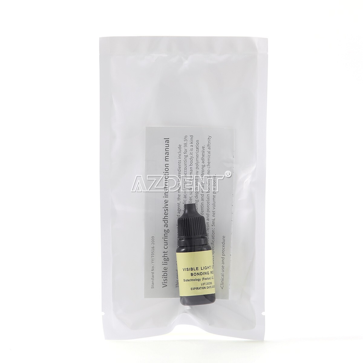 10X Dental Visible Universal Light Cure Bonding Adhesive Resin 5ml/Bottle