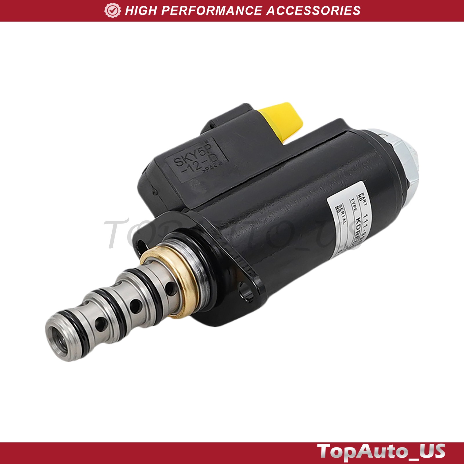 1119916 111-9916 KDRDE5K/31/40E30 Solenoid Valve 24V Fits CAT E200B E320D E320C