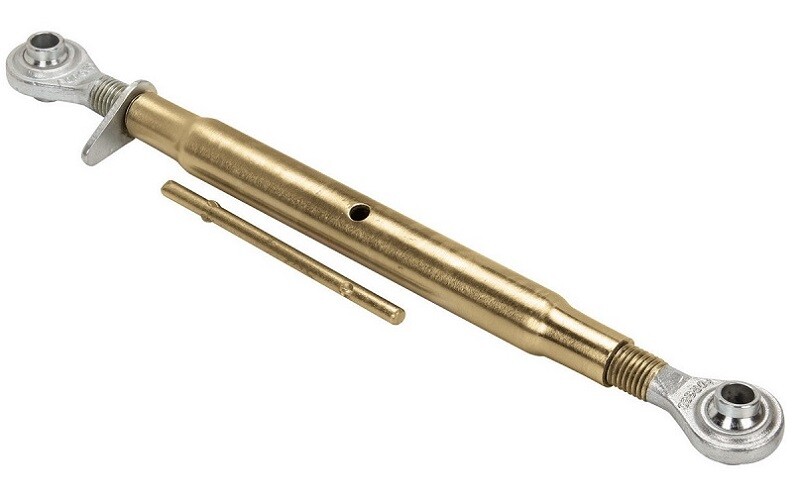 Top Link 3/4″ Pin Holes x 16″ Body x 1-1/8″ Thread Adjusts 20.5″ Closed – 29″