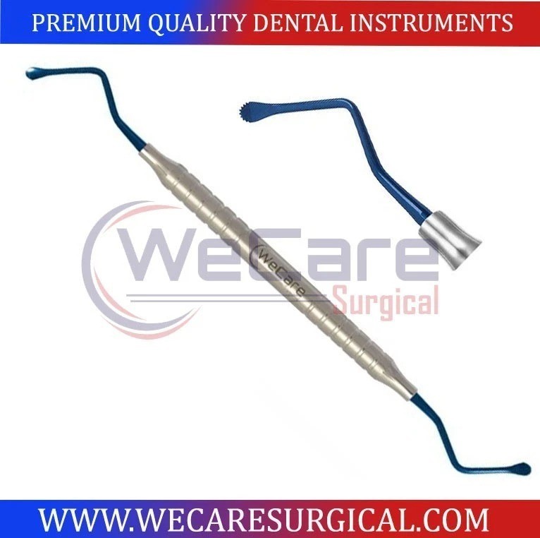 Dental Lucas Curette 3mm Small Bone Serrated Curettes Surgical instruments