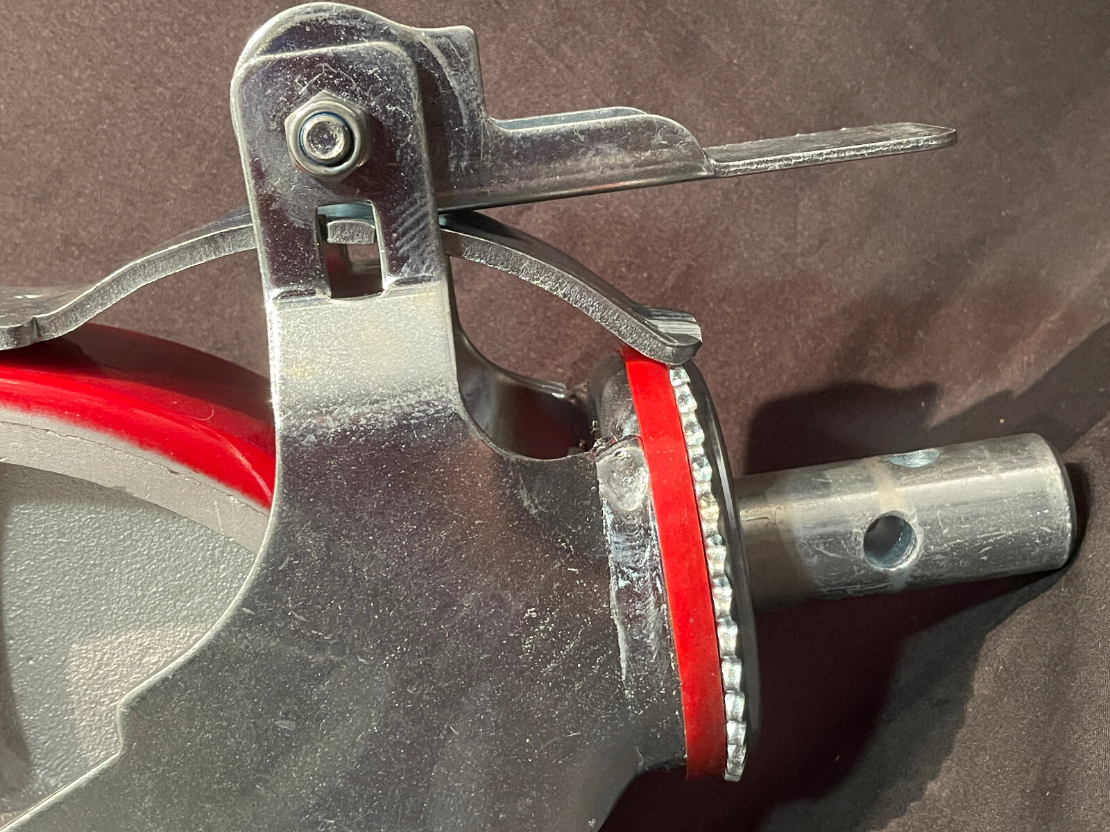 Scaffolding Casters 12″ x 3″ Locking Swivel Casters 1-3/8″ Stem 6000LBS Scaffold