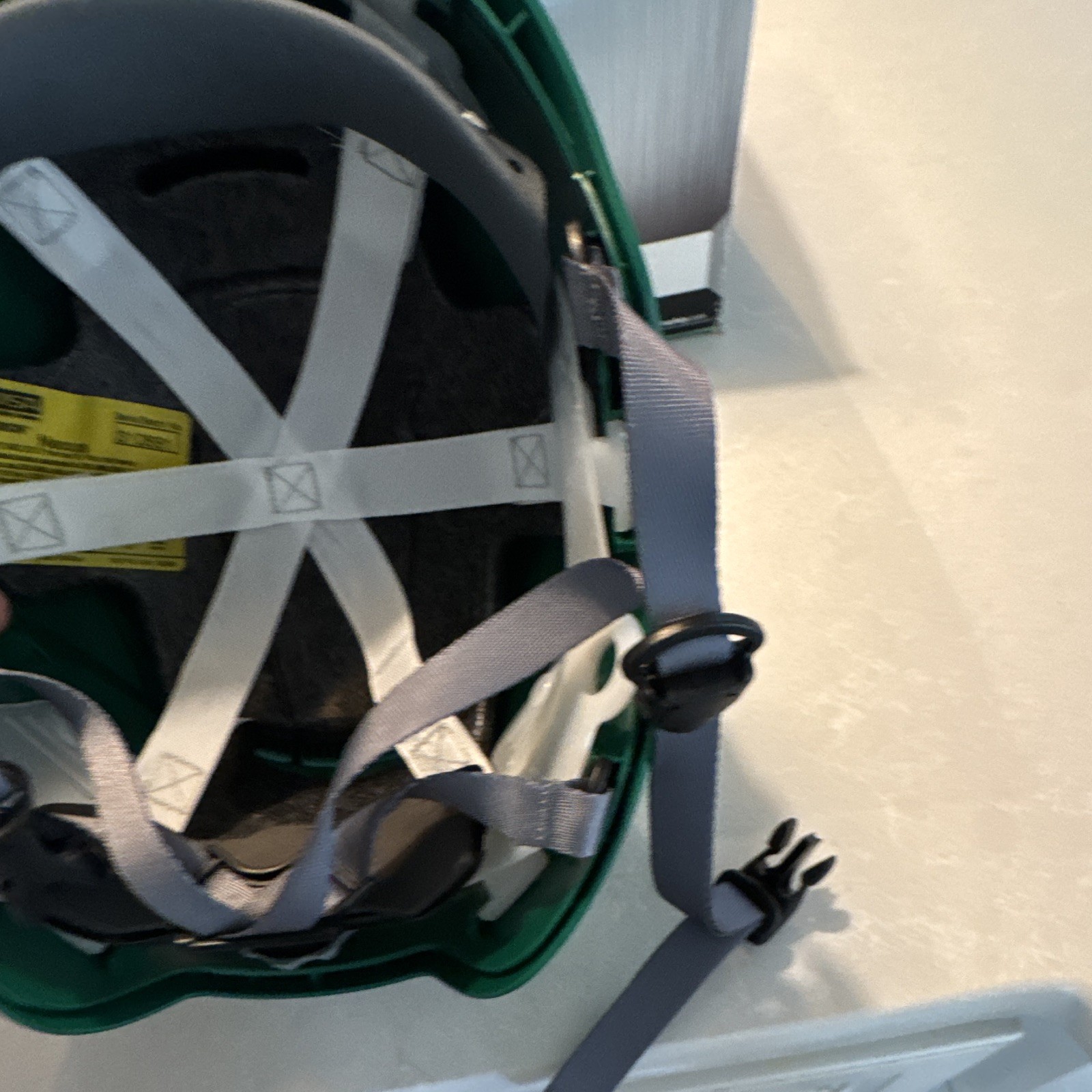 MSA Nexus Helmet Green Hard Hat ANSI Class E Strap Suspension MPN 310681