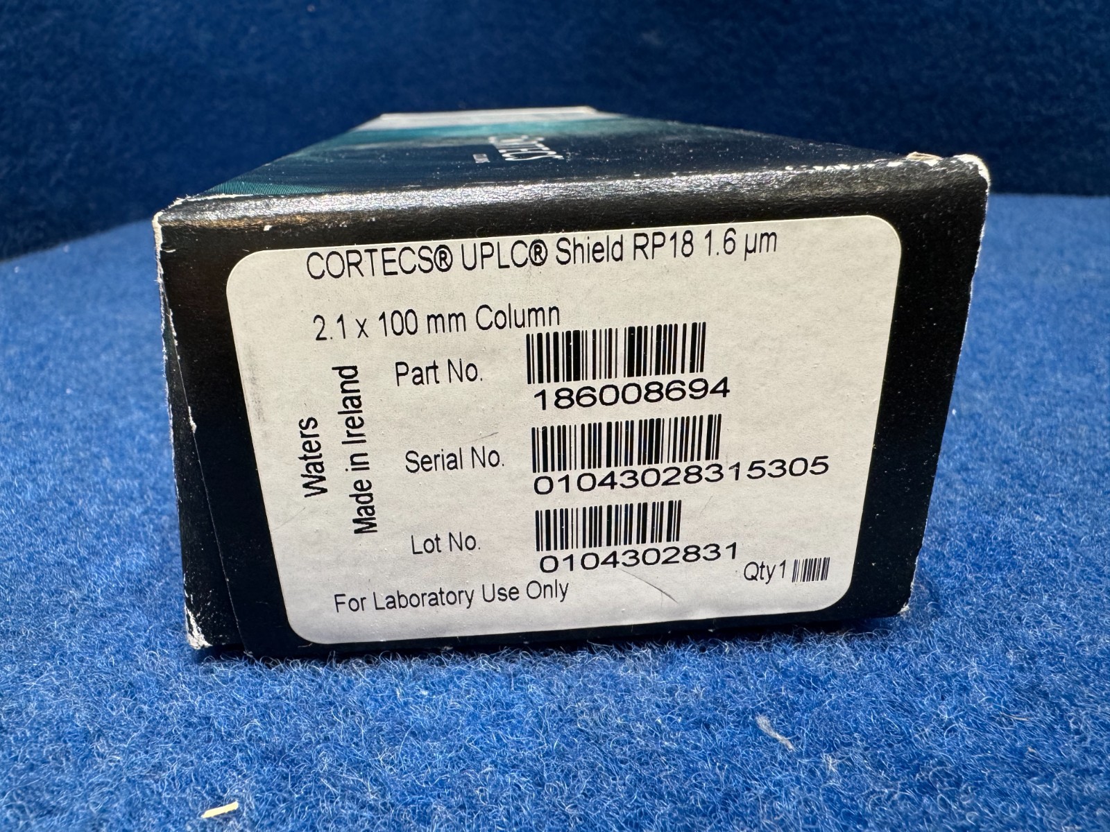 Waters 186008694 CORTECS UPLC Shield RP18 1.6um 2.1x100mm Column