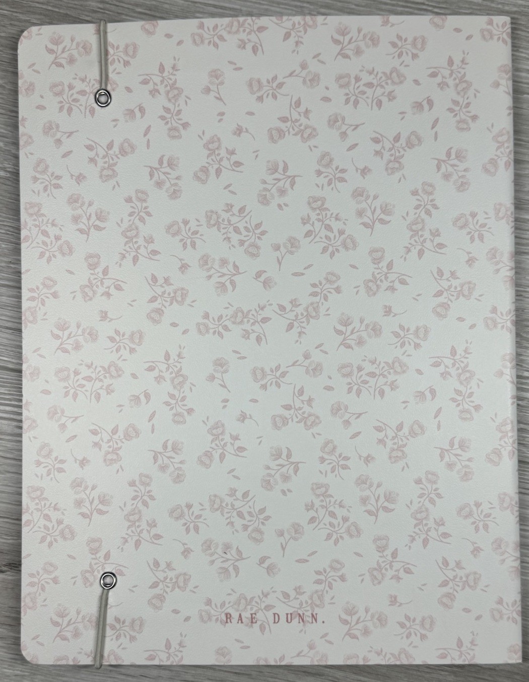RAE DUNN 2026 2027 Monthly Calendar Planner PINK BOW Floral 2027 Sz 9.75 X 7.5″