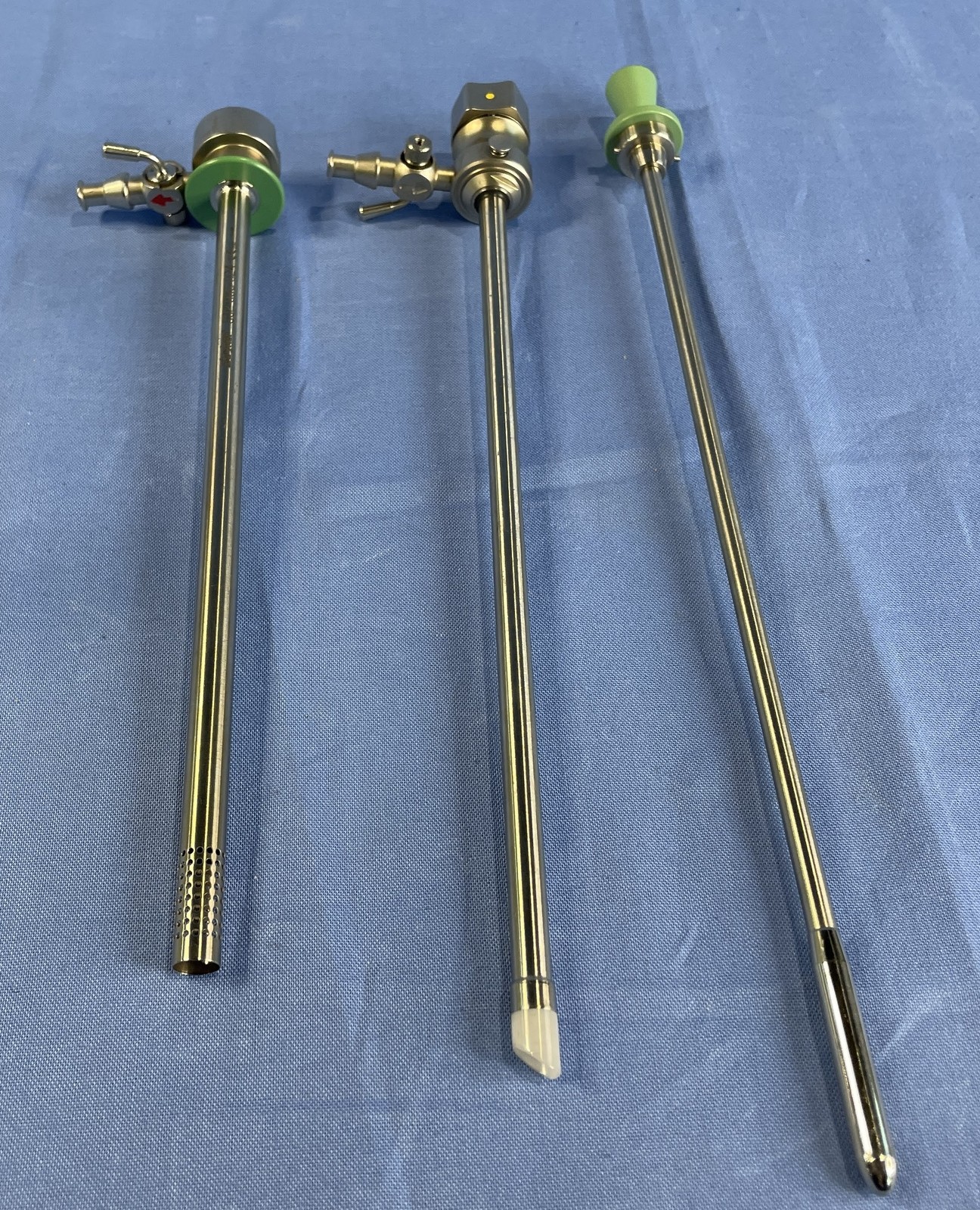 Stryker Resectoscope Set (3 Pieces): Outer Sheath, Inner Sheath, Obturator