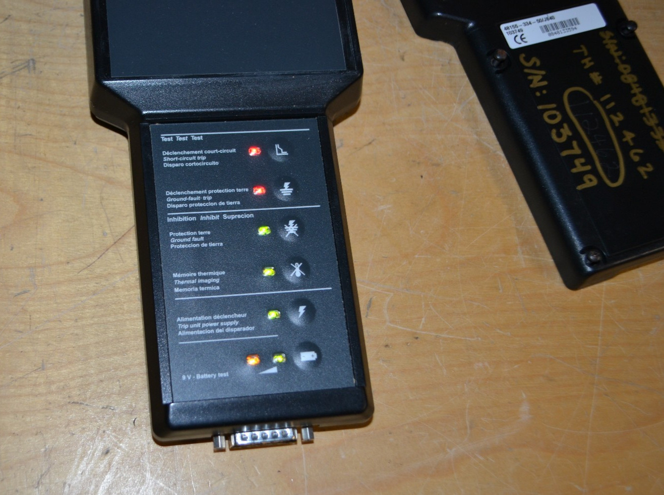 Square D Schneider Electric ~ S33594 Hand Held Breaker Tester (HHTK) ~ UNIT ONLY