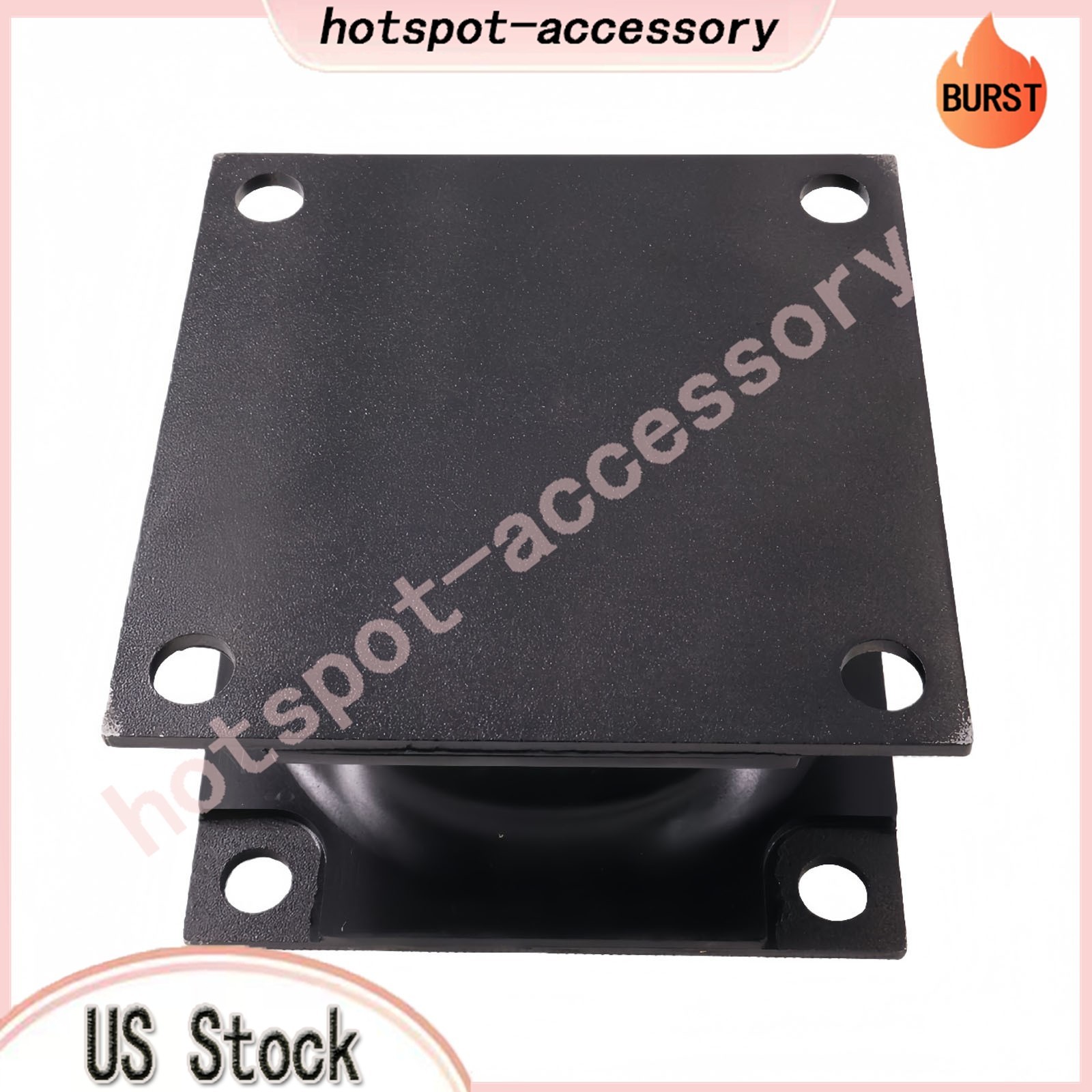 4PCS Vibratory Plate Compactor Rubber Isolator Shock Mount Fits For Doosan
