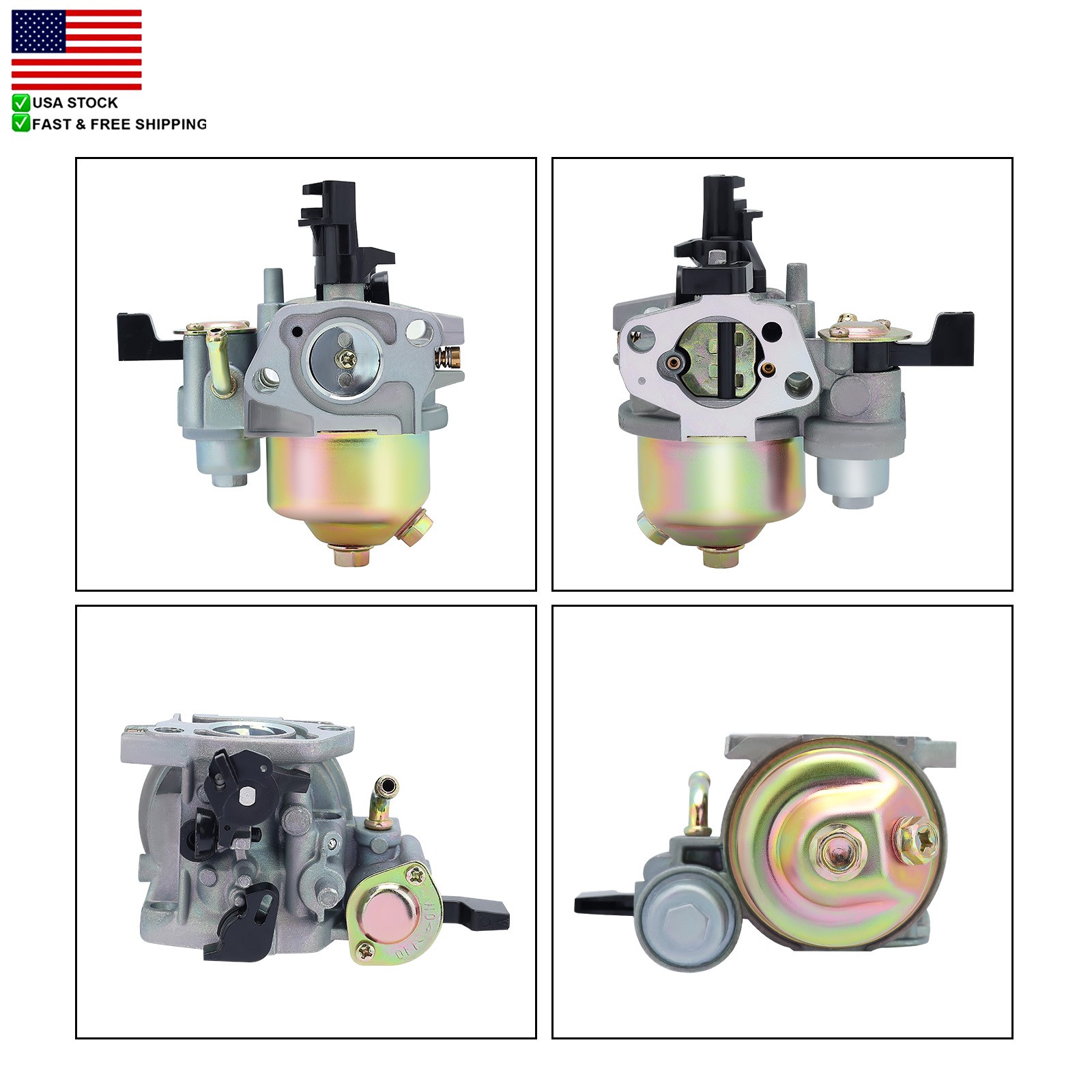 Carburetor For Powermate Pressure Washer model pw0102405 2400 psi engine