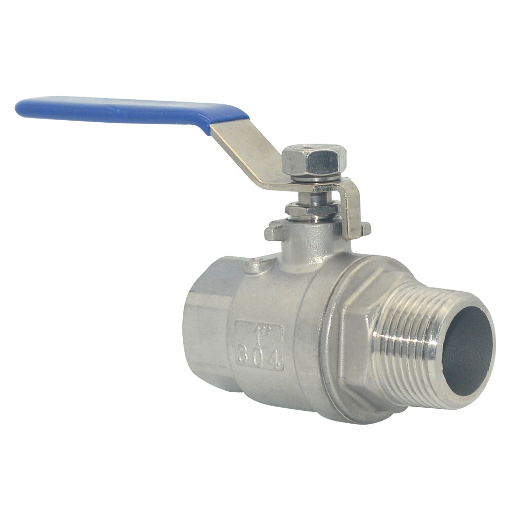 US STOCK 1 inch 1″ NPT thread MALE to Female Full Port Ball Valve Stainless 304