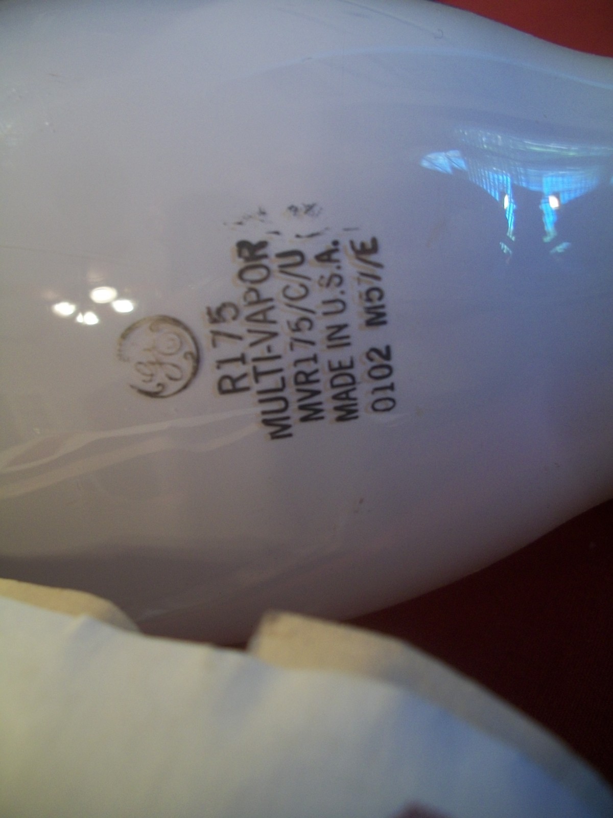 GE Multi-Vapor Lamp R175 MVR175/C/U, 175 Watt