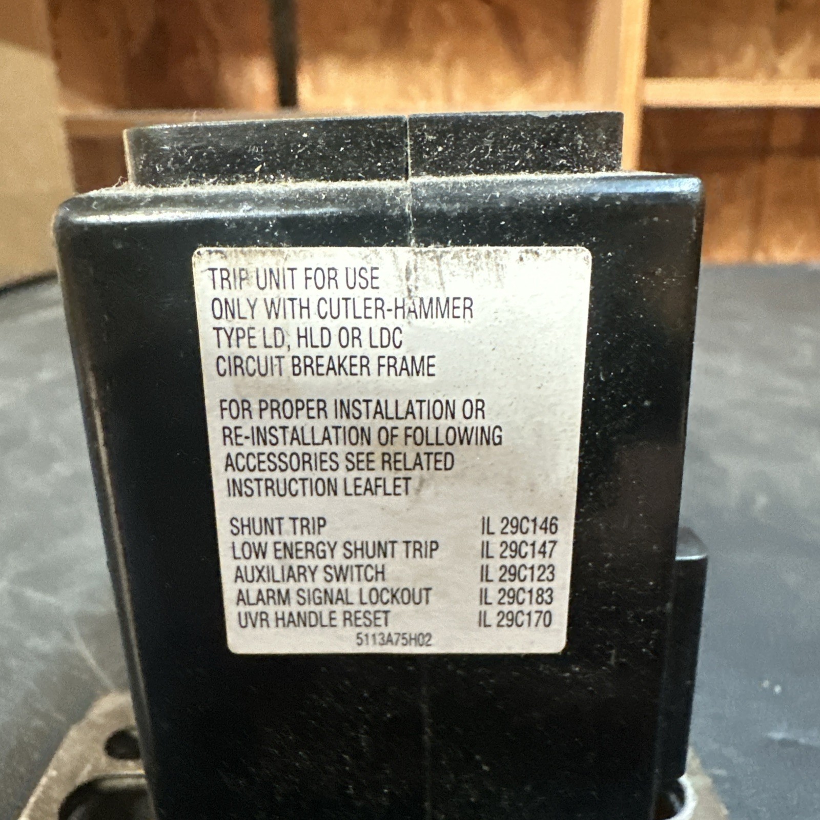 EATON SHUNT TRIP (USED) LT3400T