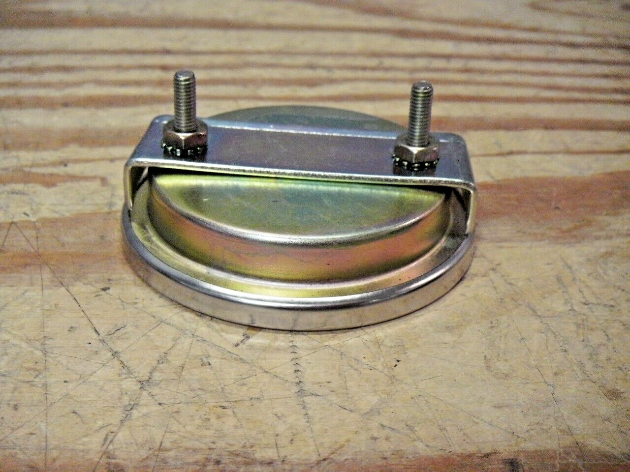 Chrome & Black Blank Gauge 3-1/8″ Face x 2-5/8″ Mounting Hole