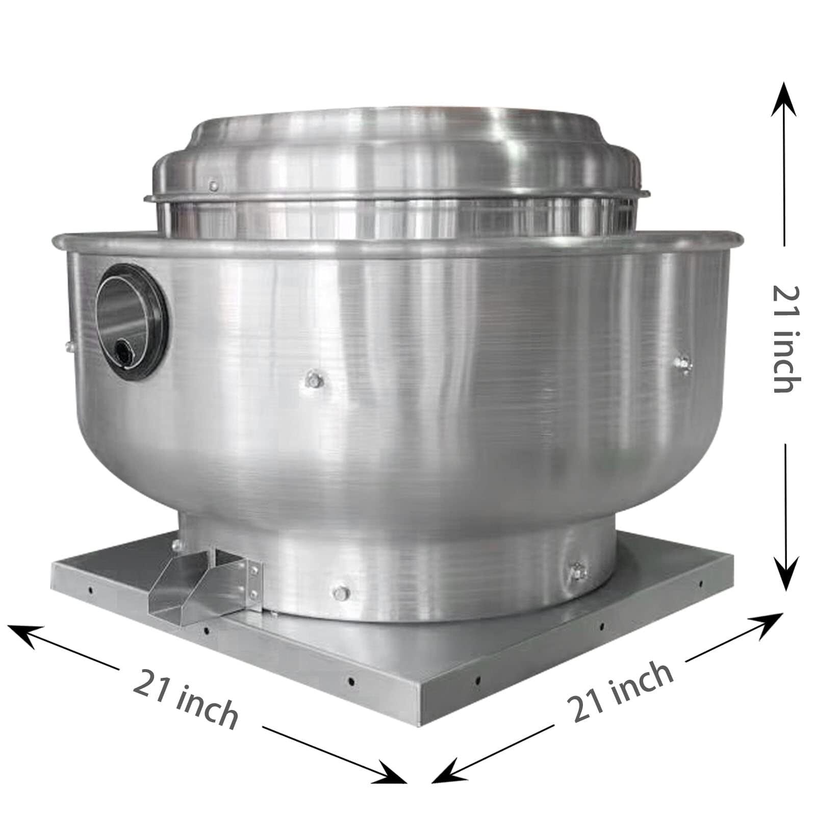 Roof Exhaust Fan Upblast Exhaust Hood Fan For Restaurant Food Truck 1900-2600CFM