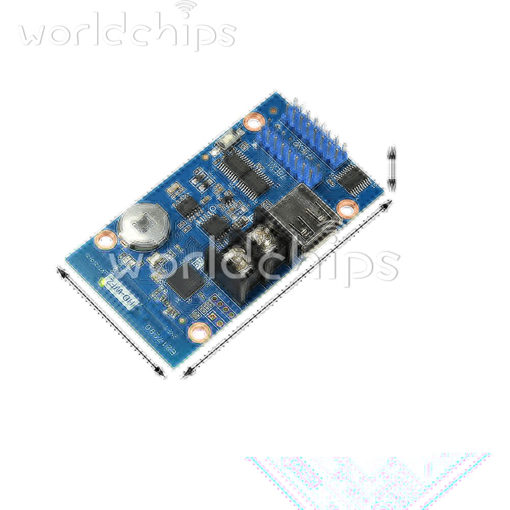 HD-WF2 WiFi Control Card HUB75 for Advertising Screen Full Color LED Display