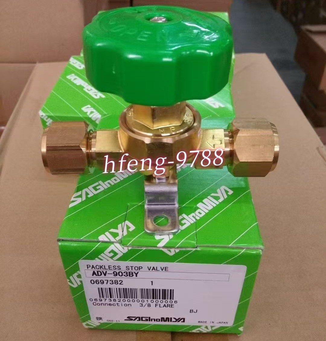 1PC SAGINOMIYA ADV-903BY Diaphragm Stop Valve