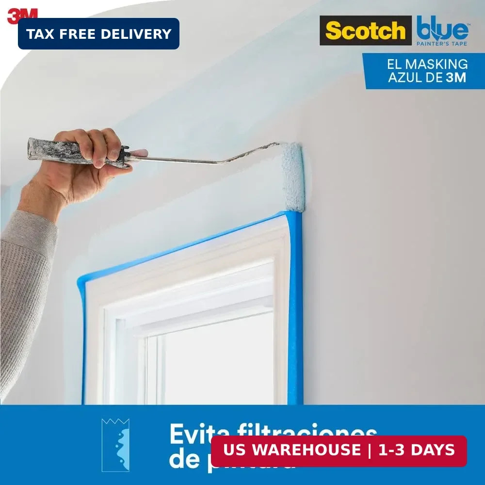 ScotchBlue Original Multi-Surface Painters Tape, 2 Inch Wide (1.88 in. x 60 Yds)